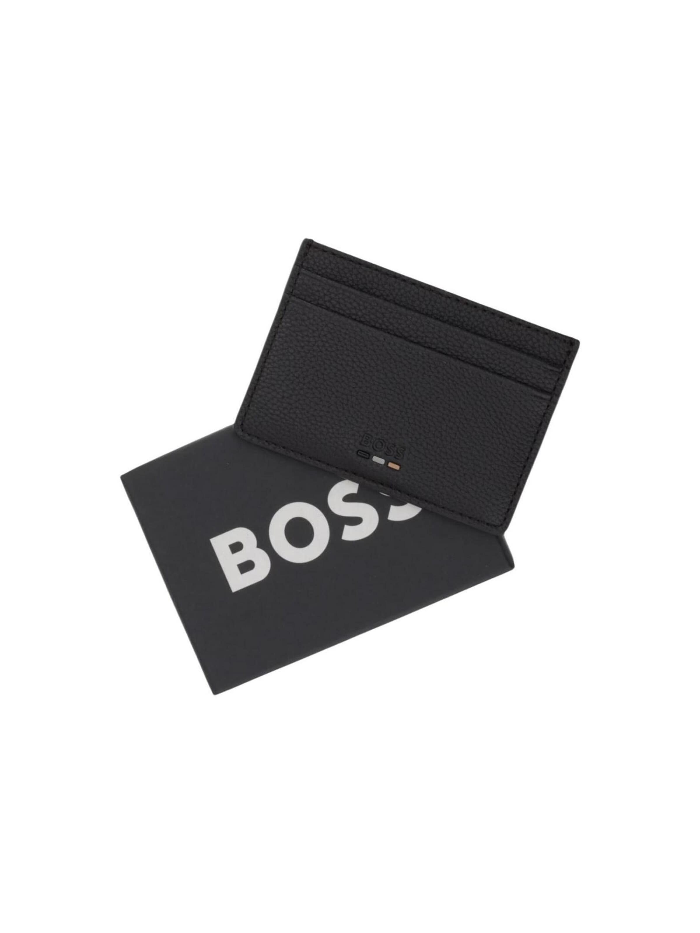 Portamonete 'Ray S Card N. 50536513' di BOSS in nero