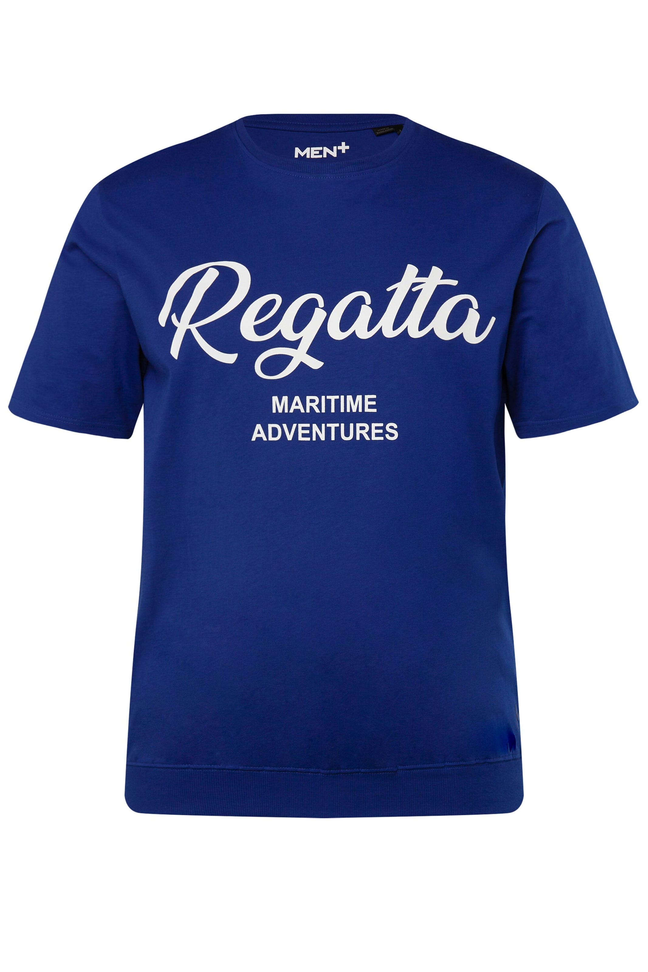 Men Plus Shirt in Blue: front