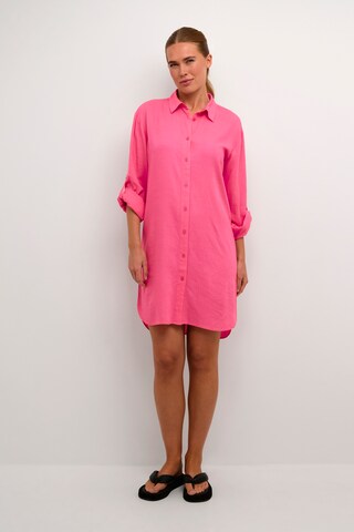 Kaffe Blusenkleid 'Milia' in Pink