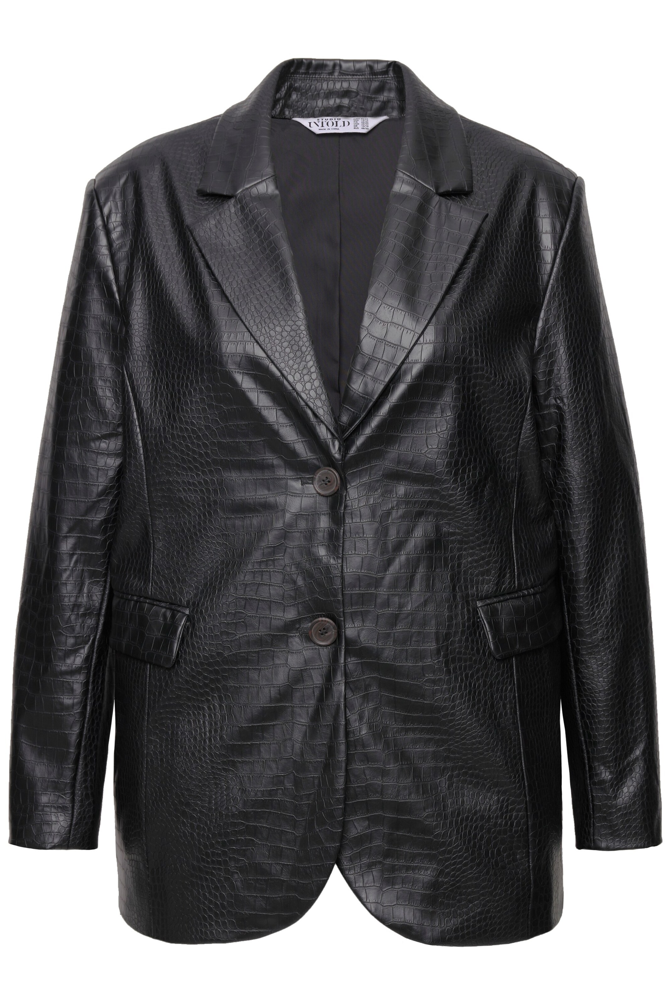 Studio Untold Blazer in Black: front
