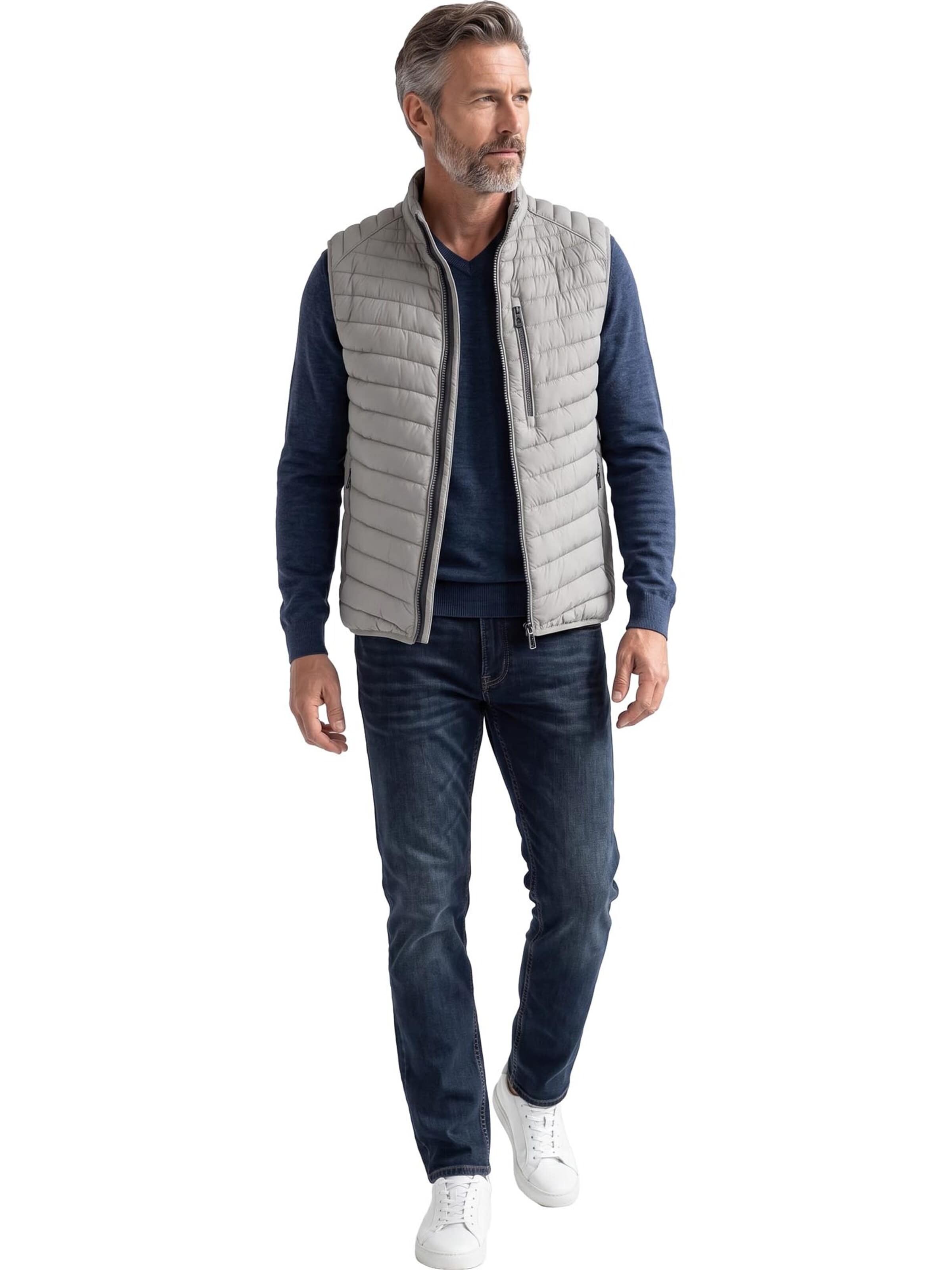 CASAMODA Vest 'Basic' in Grey