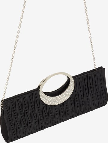 FELIPA Clutch in Schwarz