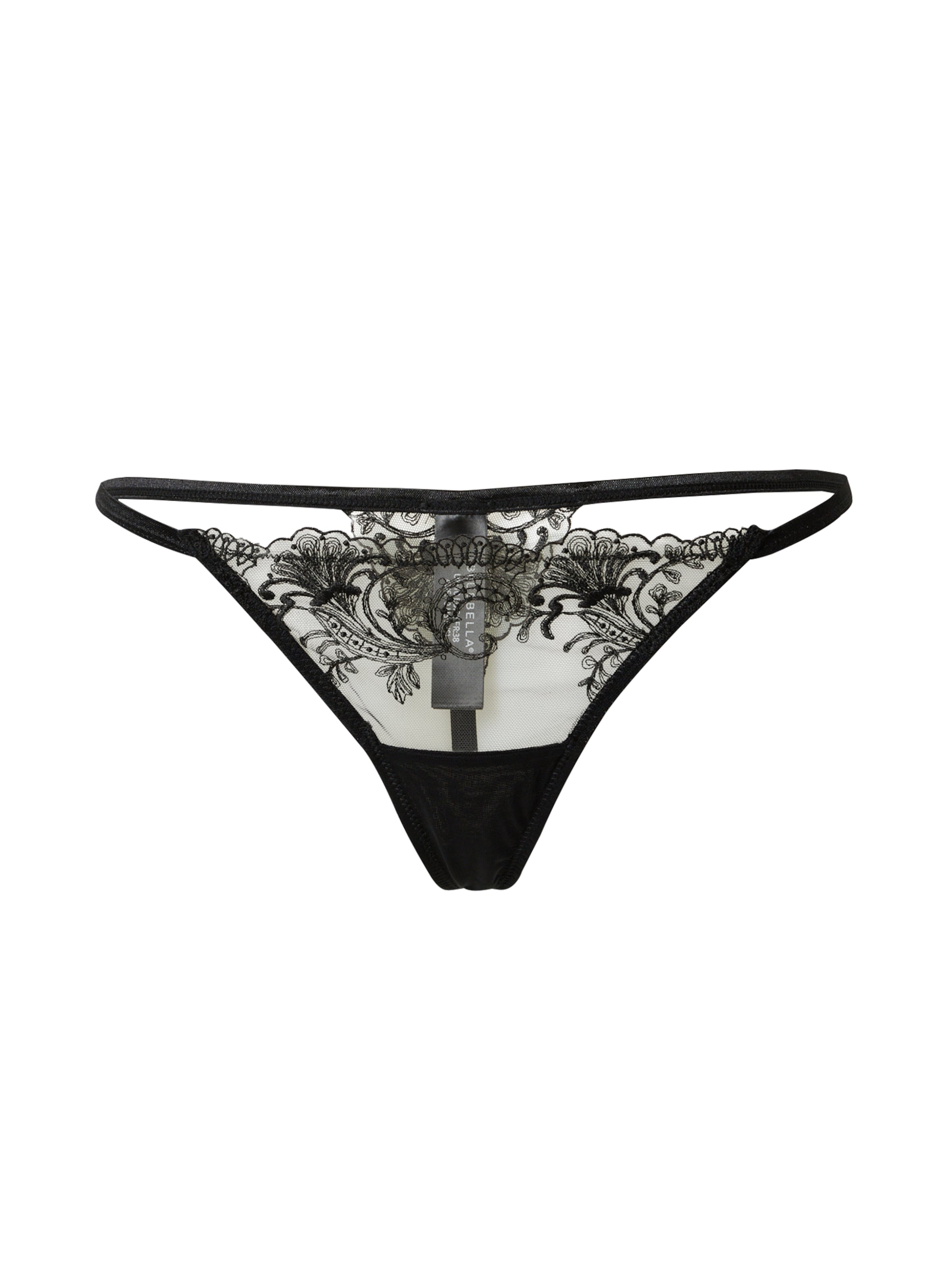 Bluebella Stringid, värv must: eest vaates