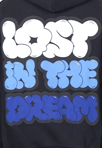 Dropsize Sweatshirt 'Lost Dream' in Schwarz