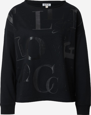 Sweat-shirt Soccx en noir : devant