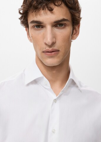 MANGO MAN Regular fit Button Up Shirt 'Play' in White