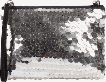 DreiMaster Vintage Clutch in Silver: front