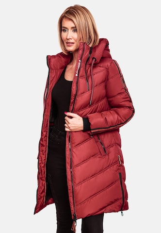 MARIKOO Χειμερινό παλτό 'Armasa' σε κόκκινο