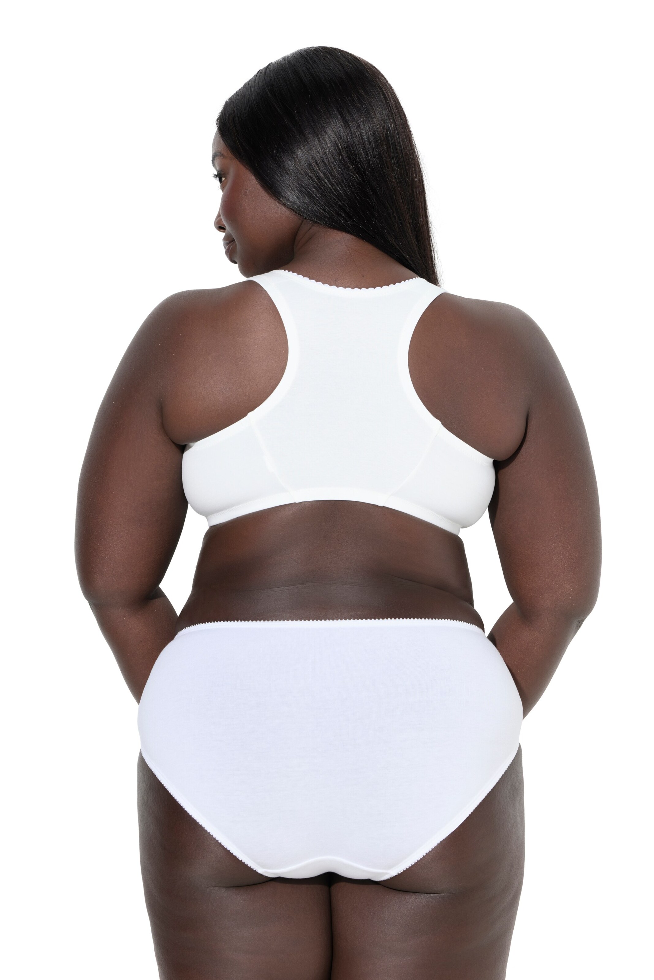 Ulla Popken Bustier BH in Wit