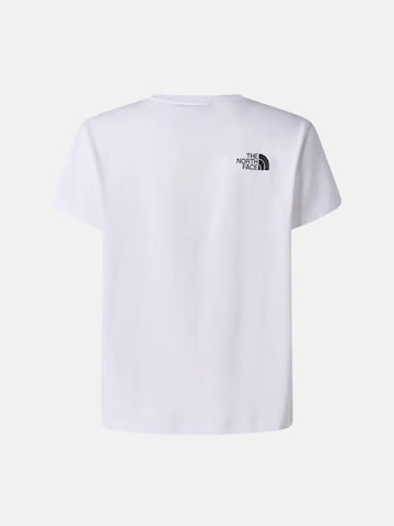 T-Shirt 'THE NORTH FACE kids B MOUNTAIN NIGHT SS TEE T-SHIRT' THE NORTH FACE en blanc