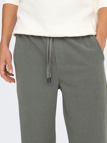 Only & Sons Loosefit Hose 'ONSSinus' in Grau