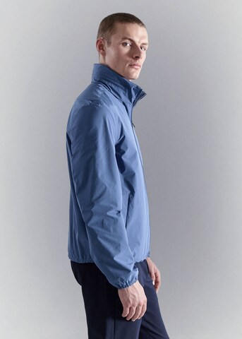 MANGO MAN Between-Season Jacket 'Cosmos' in Blue