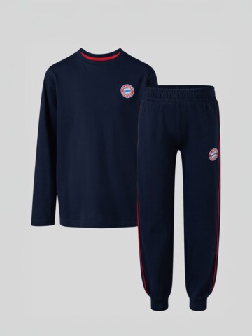 FC BAYERN MÜNCHEN Pajamas in Blue: front