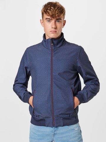 TOM TAILOR Between-Season Jacket in Blue: front