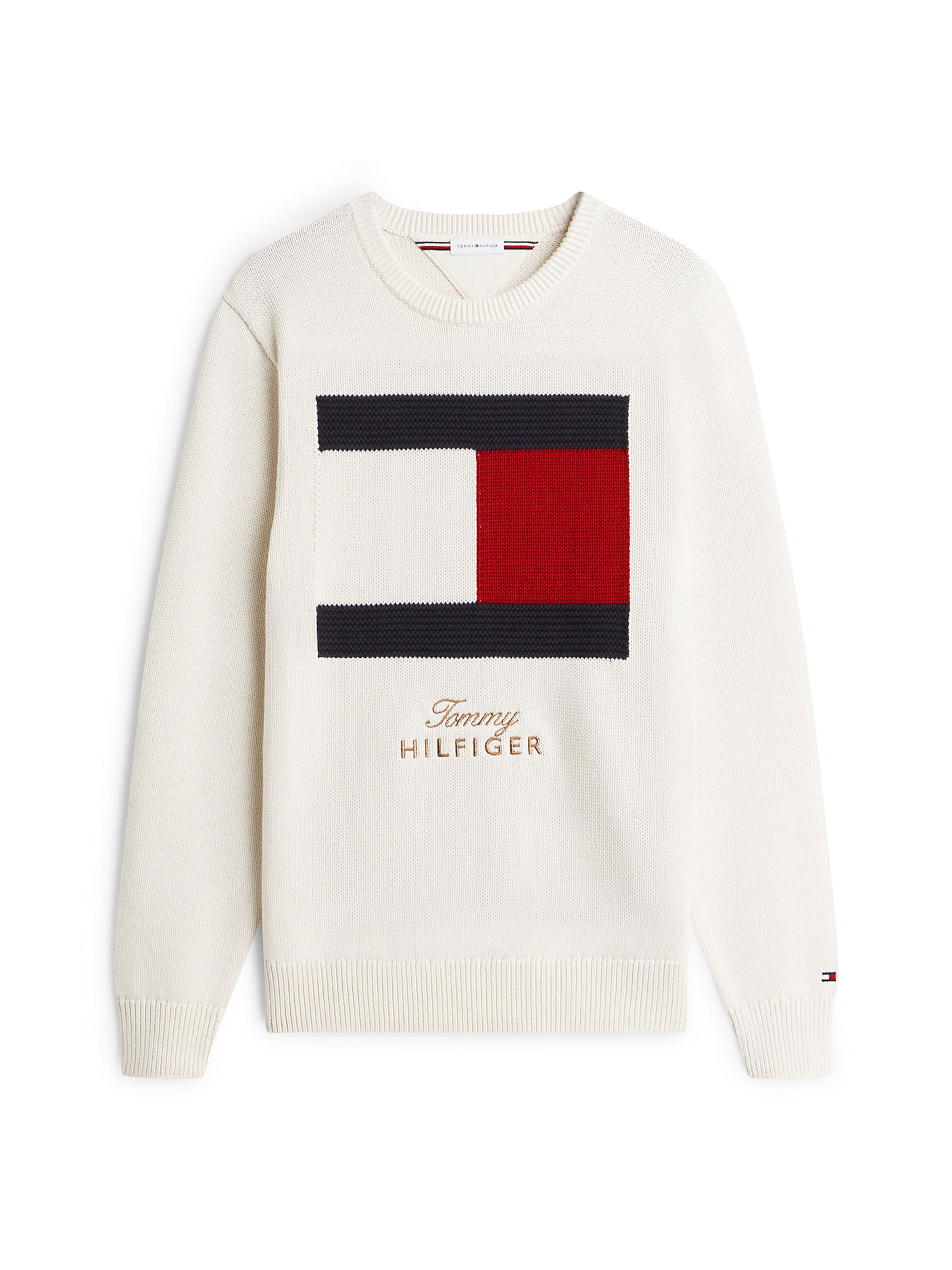 Pullover 'Gifting' di TOMMY HILFIGER in beige: frontale