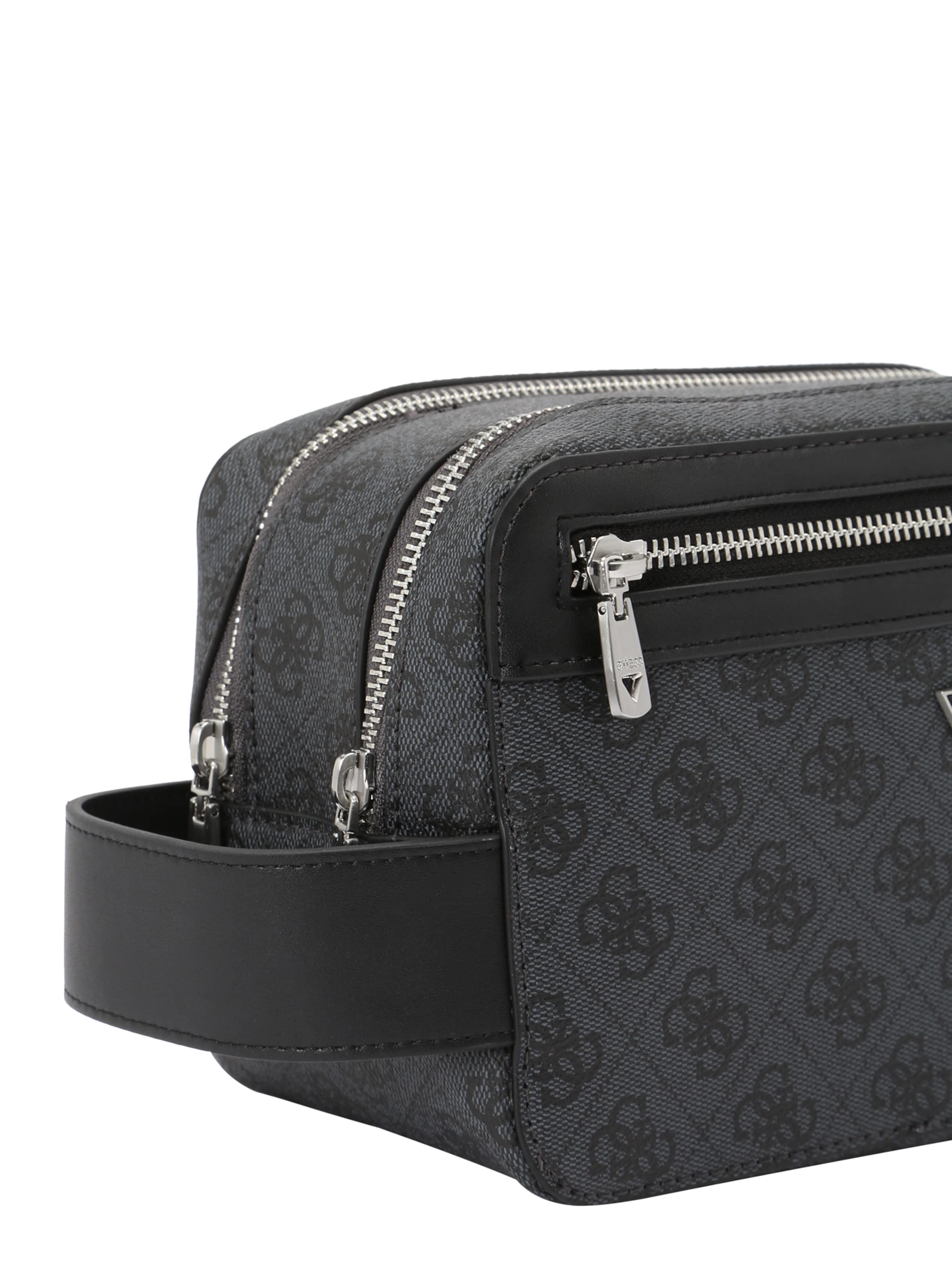 GUESS Toaletní taška 'LOSANNA BEAUTY CASE DOUBLE COM' – černá