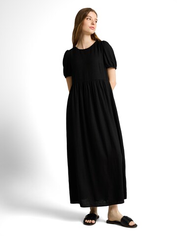 Robe TOM TAILOR DENIM en noir : devant