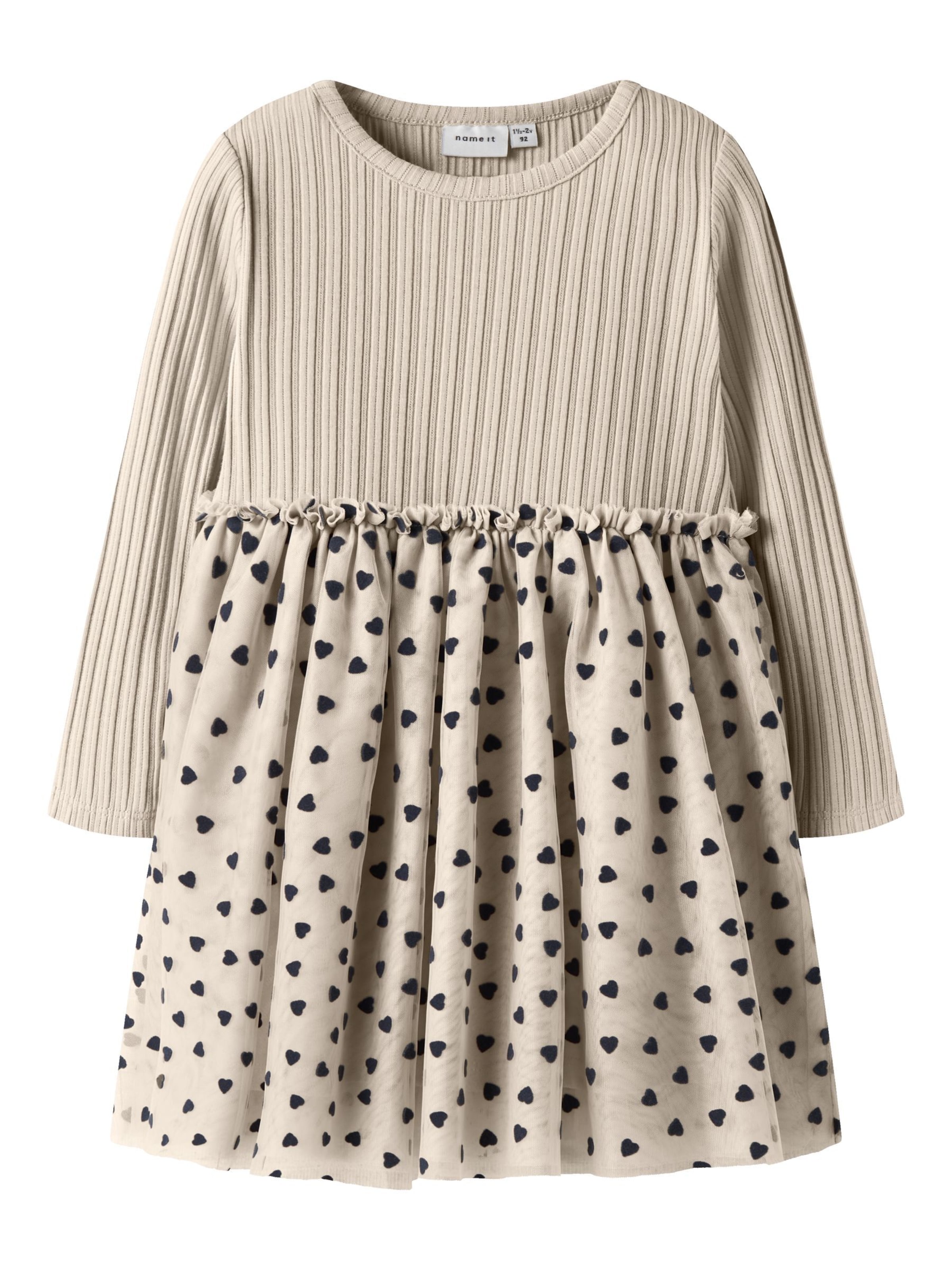 NAME IT Jurk in Beige: voorkant