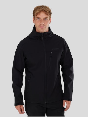 Fundango Funktionsjakke 'Fairbanks' i sort: forside