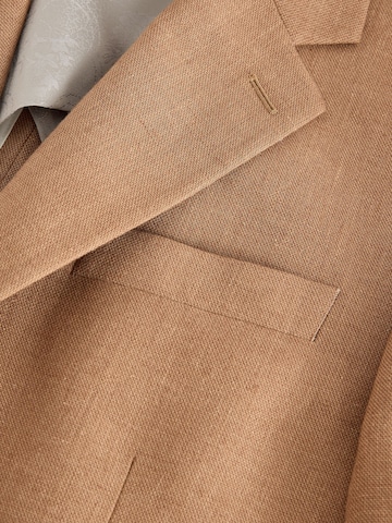 Next Regular fit Business blazer in Brown