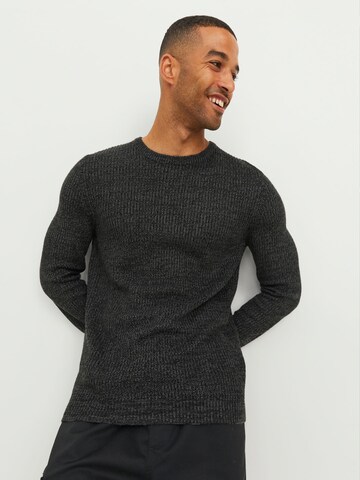 JACK & JONES Sweater in Black