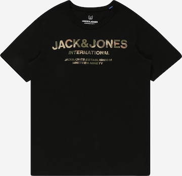 T-Shirt Jack & Jones Junior en noir : devant