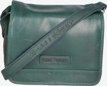 HILL BURRY Crossbody Bag in Green: front