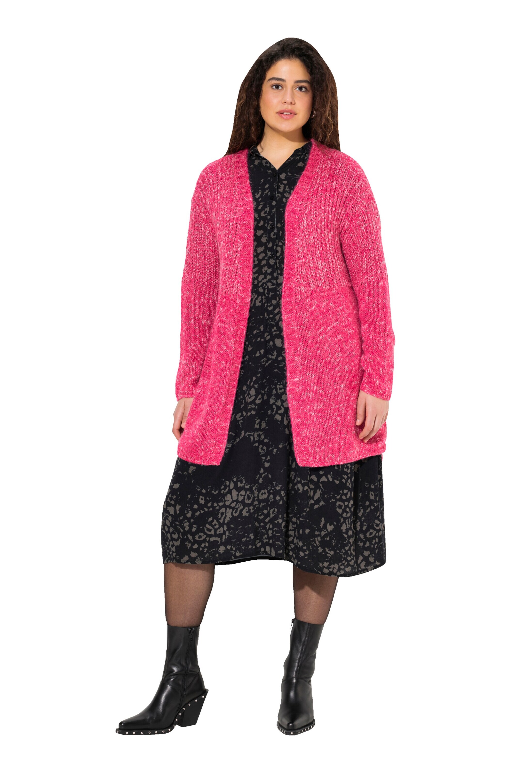Cardigan Ulla Popken en rose