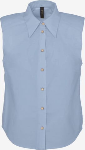 Y.A.S Blouse 'Agana' in Blauw: voorkant