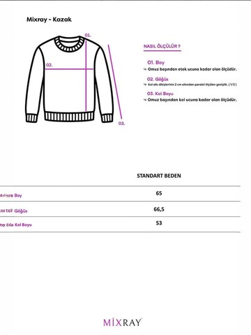 MixRay - Pullover 'Pullover' em azul