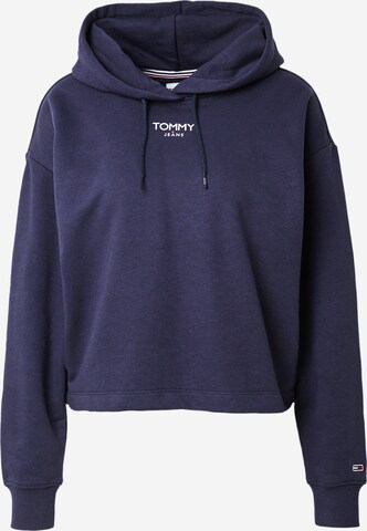 Felpa di Tommy Jeans in blu: frontale