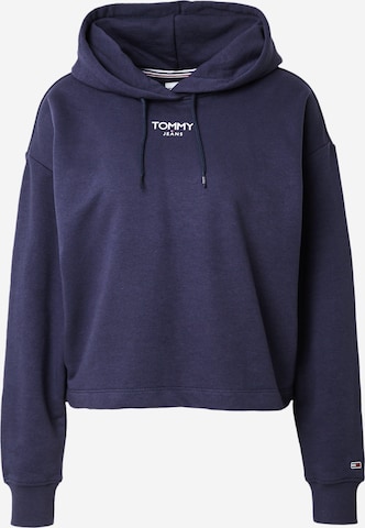 Tommy Jeans Sweatshirt in Blue: front