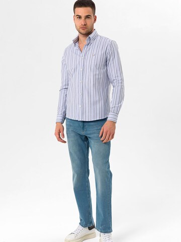 By Diess Collection Slim fit Πουκάμισο 'Rinaldo' σε μπλε