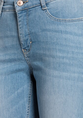 MAC Skinny Jeans 'Dream Sun' in Blue