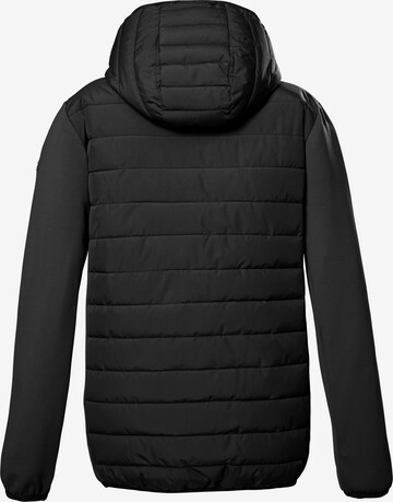 KILLTEC Outdoorjacke in Schwarz