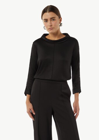 COMMA Shirt in Schwarz: Vorderseite