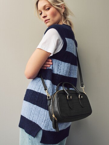 Next - Bolso de mano 'Kleine Bowler' en negro