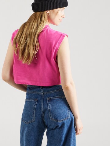 Calvin Klein Jeans Top - rózsaszín