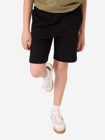 Tommy LifeHlače 'TOMMY Shorts aus Baumwollmischung' - crna boja