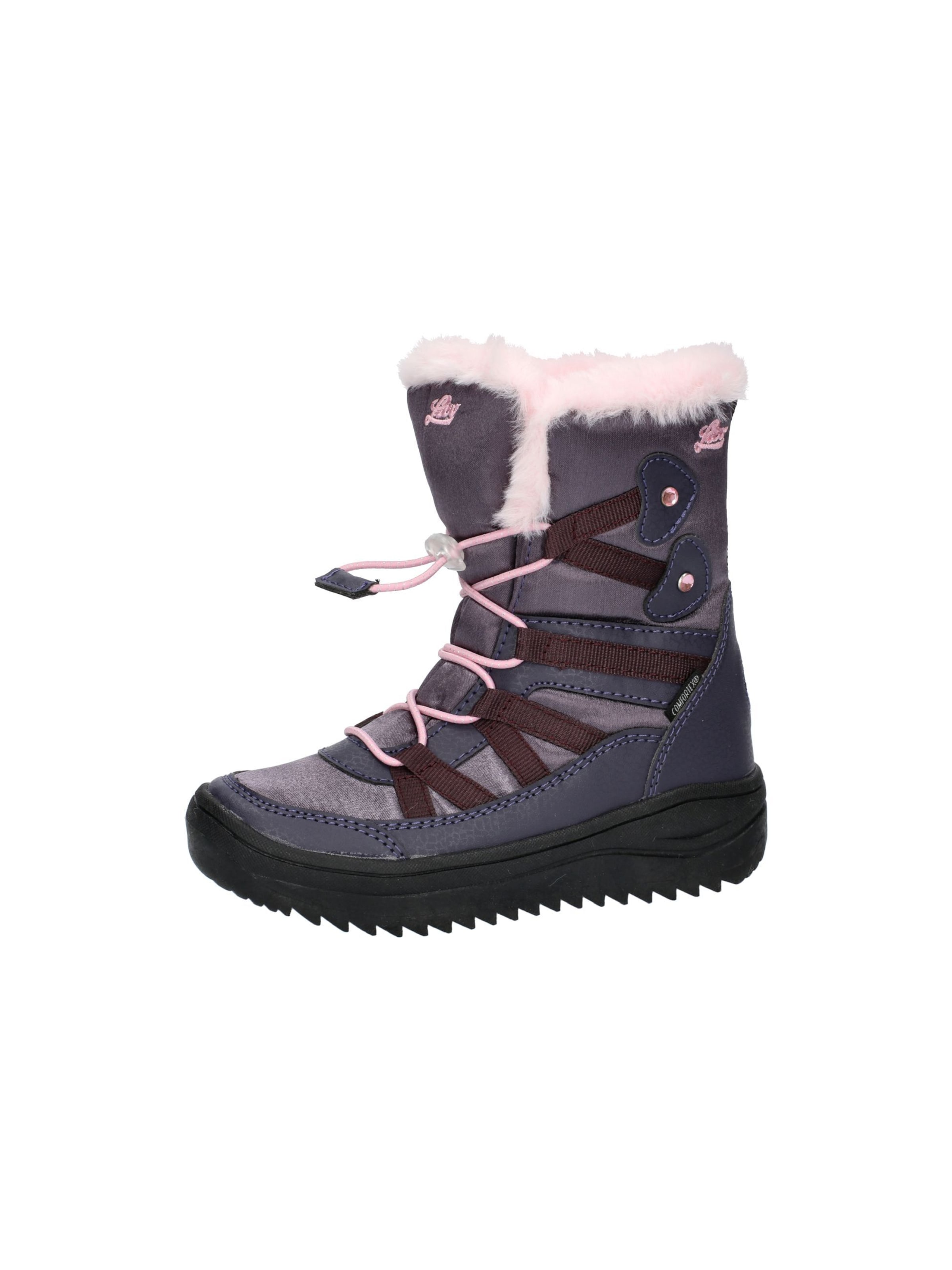 LICO Snowboots 'Aneta' in Lila: voorkant