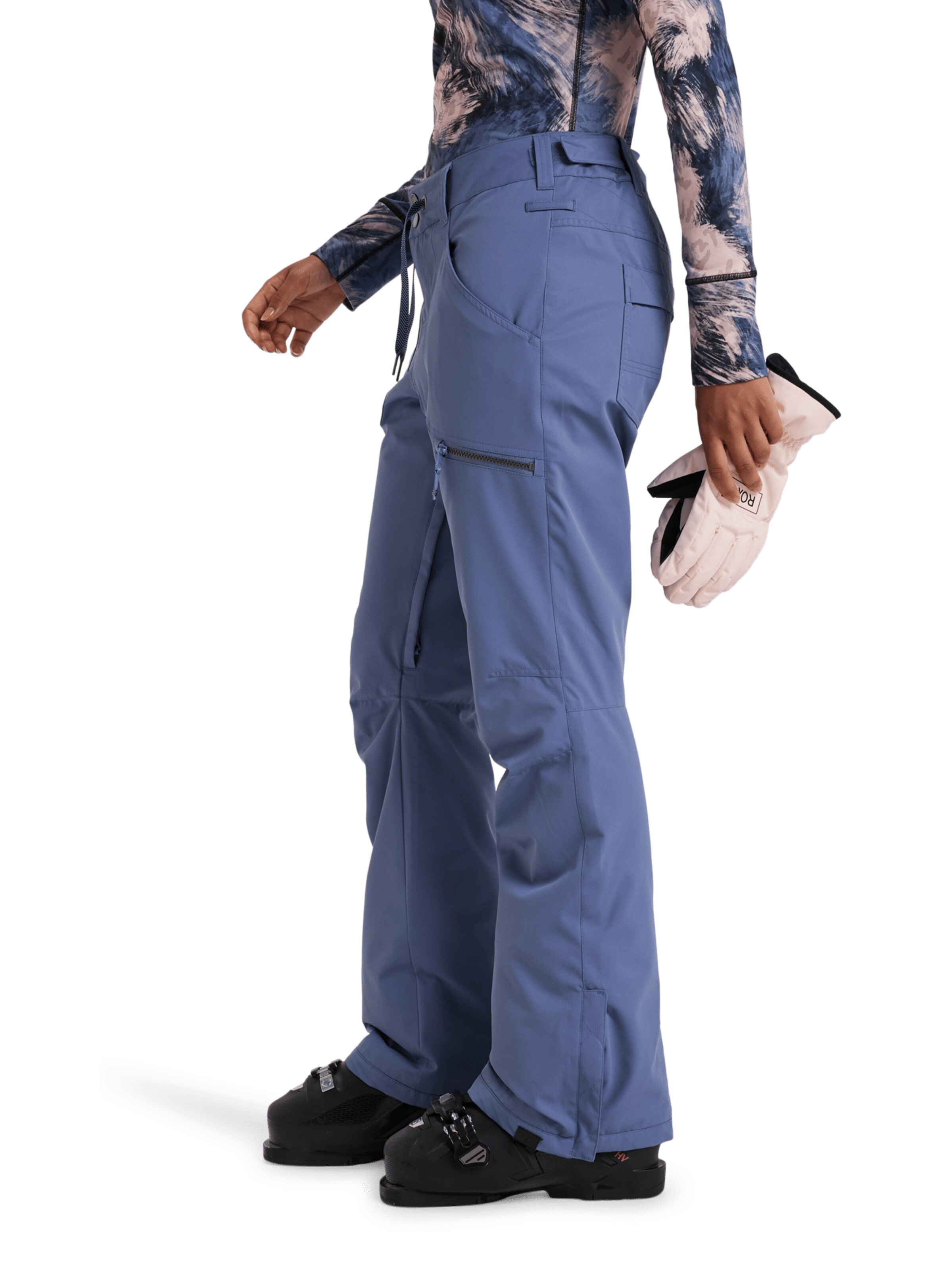 ROXY Regular Sporthose 'Nadia' in Blau