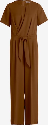 Betty & Co Jumpsuit in Bruin: voorkant