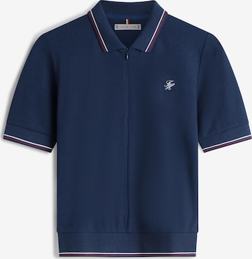 T-shirt TOMMY HILFIGER en bleu : devant