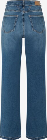 MORE & MORE Wide leg Jeans 'Marlene' in Blue