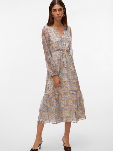 VERO MODA Dress 'VMLISA LULU' in Beige: front