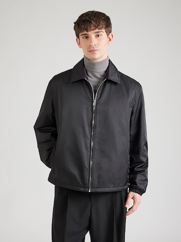 BOSS Демисезонная куртка 'H-Crestell' в Черный: спереди