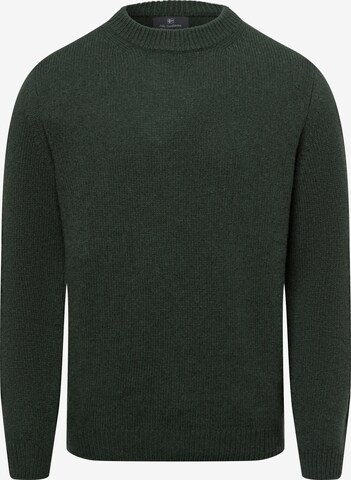 Pull-over Nils Sundström en vert : devant