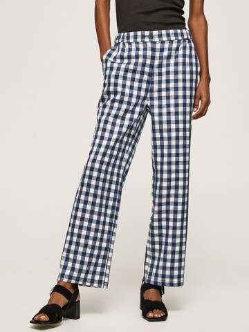 Pepe Jeans Loose fit Pants ' BEL ' in Blue: front