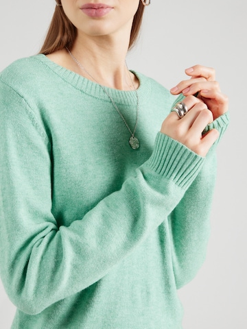 VILA Sweater 'VIRIL' in Green