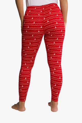 Skinny Leggings Ulla Popken en rouge